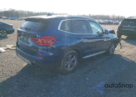 2021 BMW X3 xDrive30I из США, поврежденный, VIN 5UXTY5C03M9E70637